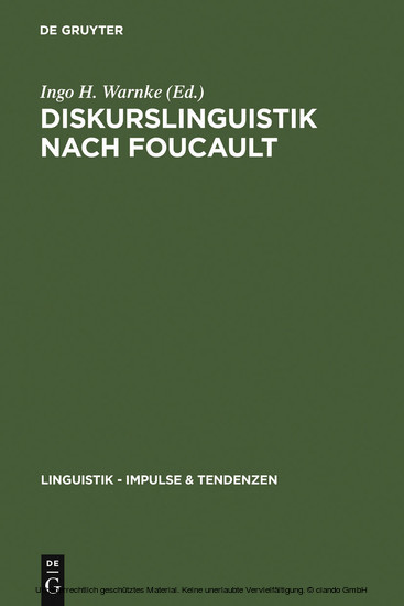 Diskurslinguistik nach Foucault main product photo