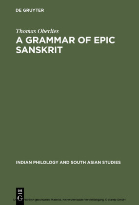 A Grammar of Epic Sanskrit