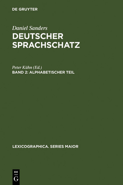 Alphabetischer Teil main product photo