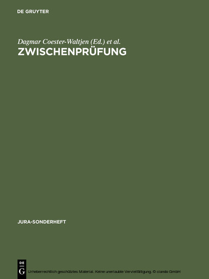 Zwischenprüfung main product photo