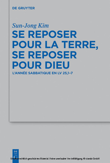 Se reposer pour la terre, se reposer pour Dieu main product photo