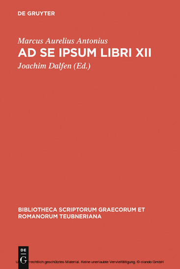 Ad se ipsum libri XII main product photo