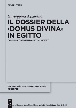 Il dossier della 'domus divina' in Egitto