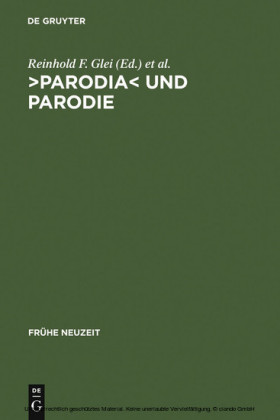 ¿Parodia und Parodie