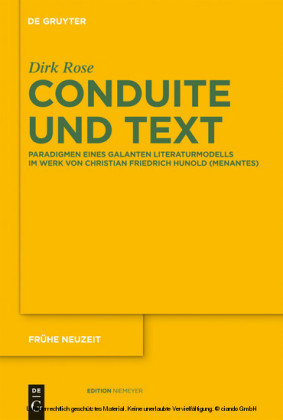 Conduite und Text