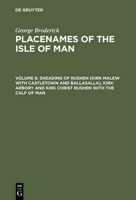 Sheading of Rushen (Kirk Malew with Castletown and Ballasalla), Kirk Arbory and Kirk Christ Rushen with the Calf of Man main product photo