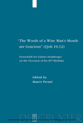 'The Words of a Wise Man's Mouth are Gracious' (Qoh 10,12)