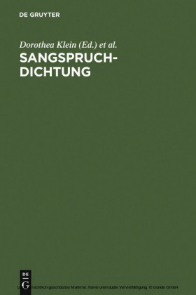 Sangspruchdichtung