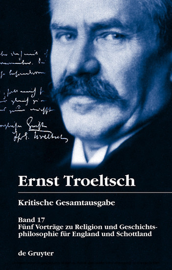 Fünf Vorträge zu Religion und Geschichtsphilosophie für England und Schottland main product photo