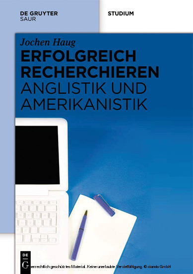Erfolgreich recherchieren - Anglistik und Amerikanistik main product photo