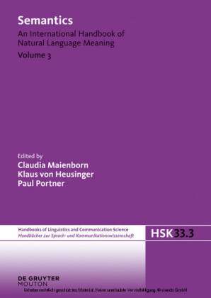 Semantics. Volume 3. Vol.3