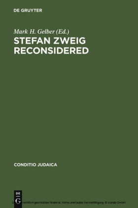 Stefan Zweig Reconsidered