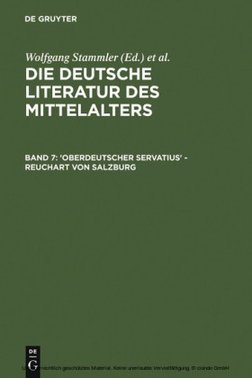 'Oberdeutscher Servatius' - Reuchart von Salzburg