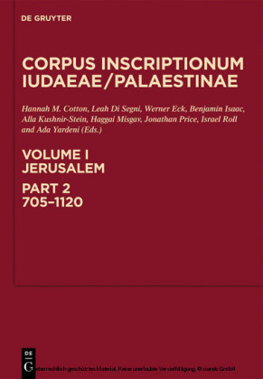 Jerusalem, Part 2: 705-1120. Pt.2