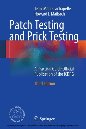 Patch Testing and Prick Testing main product photo