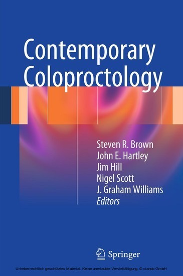 Contemporary Coloproctology main product photo