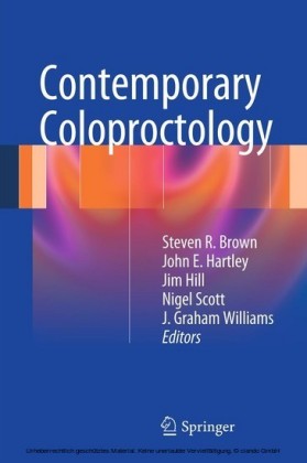 Contemporary Coloproctology