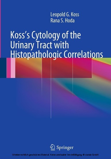 Koss's Cytology of the Urinary Tract with Histopathologic Correlations main product photo