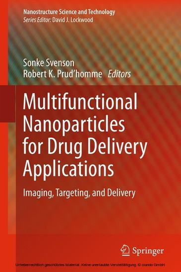 Multifunctional Nanoparticles for Drug Delivery Applications main product photo