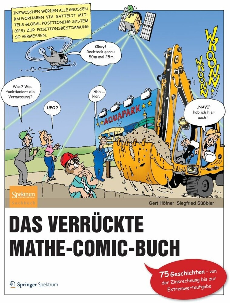 Das verrückte Mathe-Comic-Buch main product photo