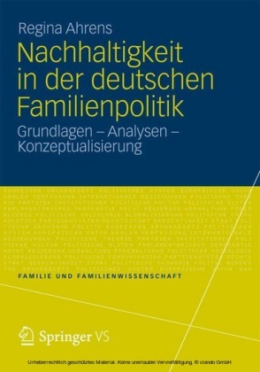Nachhaltigkeit in der deutschen Familienpolitik