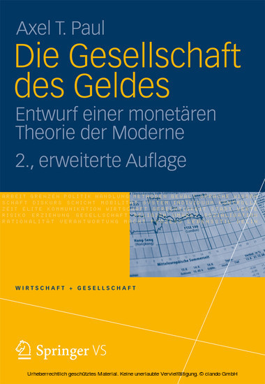 Die Gesellschaft des Geldes main product photo