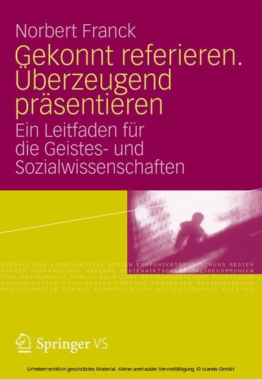 Gekonnt referieren. Überzeugend präsentieren main product photo