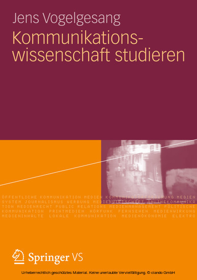 Kommunikationswissenschaft studieren main product photo