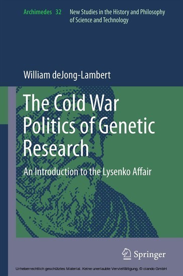 The Cold War Politics of Genetic Research main product photo