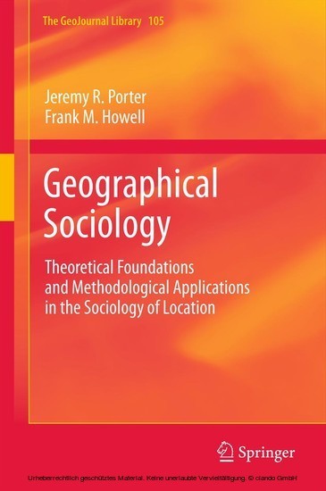 Geographical Sociology main product photo