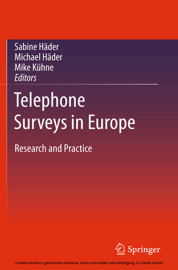 Telephone Surveys in Europe main product photo
