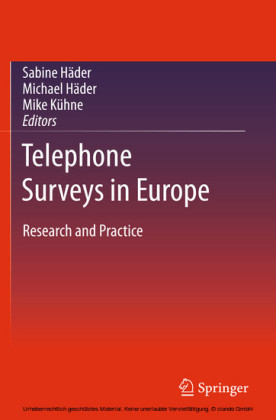 Telephone Surveys in Europe