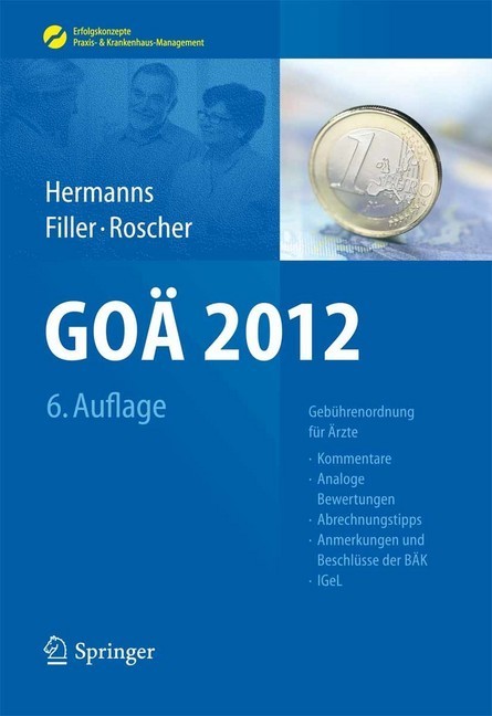 GOÄ 2012 main product photo