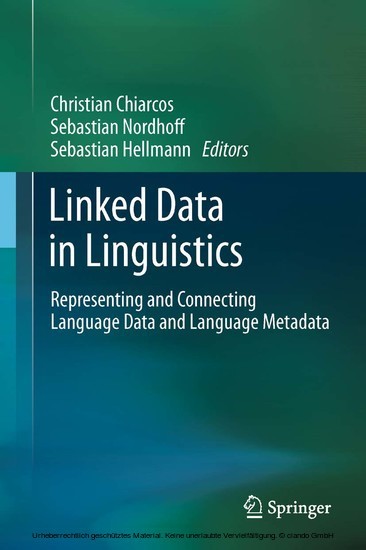Linked Data in Linguistics main product photo