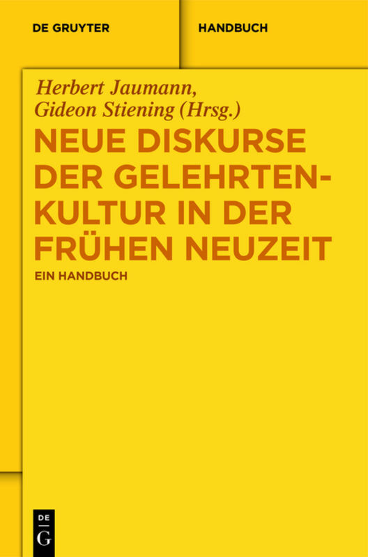 Neue Diskurse der Gelehrtenkultur in der Frühen Neuzeit main product photo