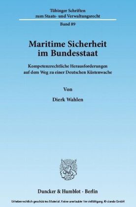Maritime Sicherheit im Bundesstaat.