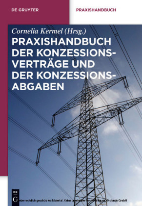 Praxishandbuch der Konzessionsverträge und der Konzessionsabgaben