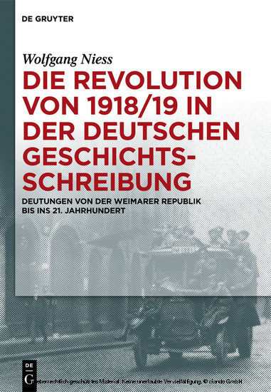 Die Revolution von 1918/19 in der deutschen Geschichtsschreibung main product photo