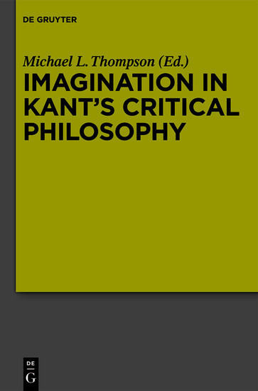 Imagination in Kant's Critical Philosophy main product photo