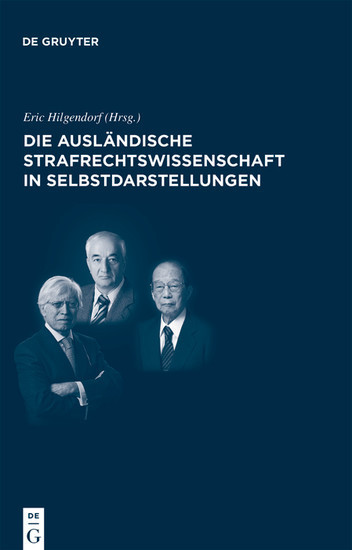 Die ausländische Strafrechtswissenschaft in Selbstdarstellungen main product photo