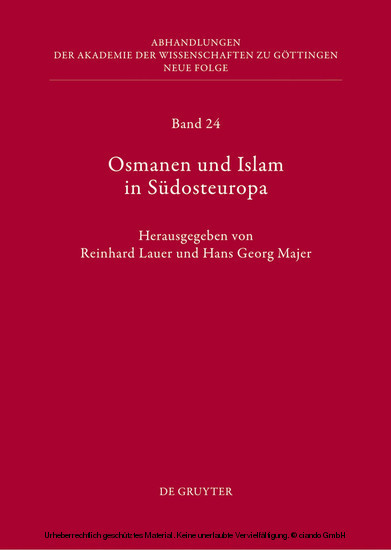 Osmanen und Islam in Südosteuropa main product photo