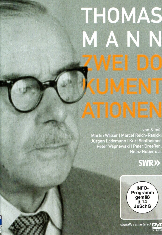 Thomas Mann - Zwei Dokumentationen, 1 DVD main product photo