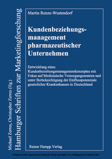 Kundenbeziehungsmanagement pharmazeutischer Unternehmen main product photo