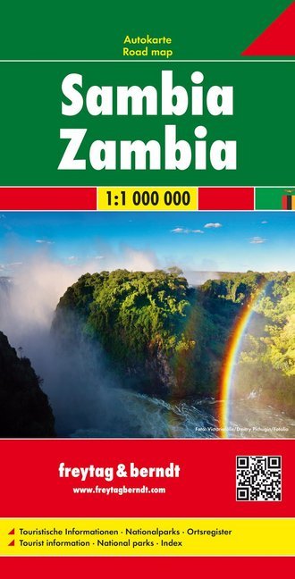 Freytag & Berndt Autokarte Sambia. Zambia. Zambie main product photo