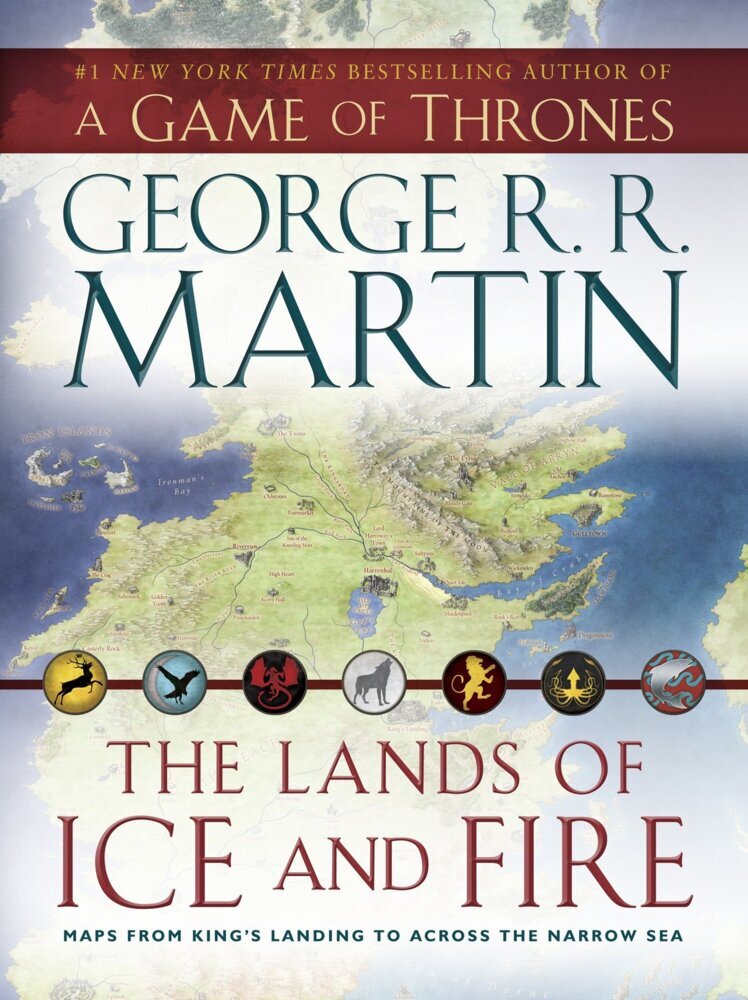 The Lands of Ice and Fire, 12 maps main product photo