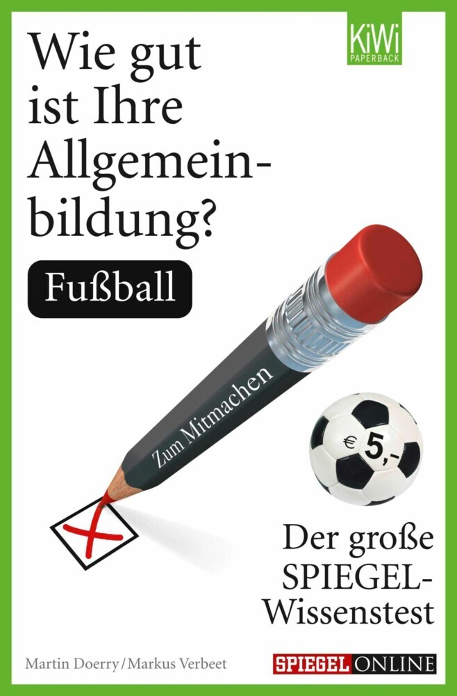 Wie gut ist Ihre Allgemeinbildung? Fußball main product photo