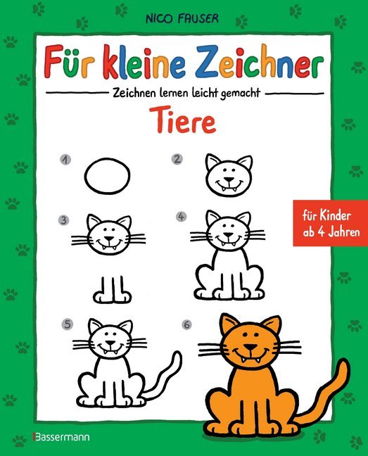 Für kleine Zeichner - Tiere main product photo