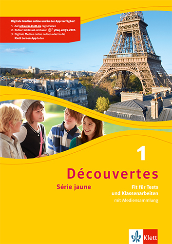 Découvertes. Série jaune (ab Klasse 6). Ausgabe ab 2012 - Fit für Tests und Klassenarbeiten, m. CD-ROM. Bd.1 main product photo