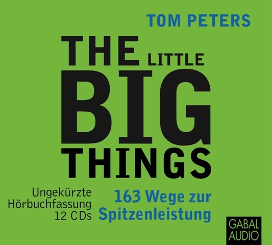 The Little Big Things, 12 Audio-CDs main product photo