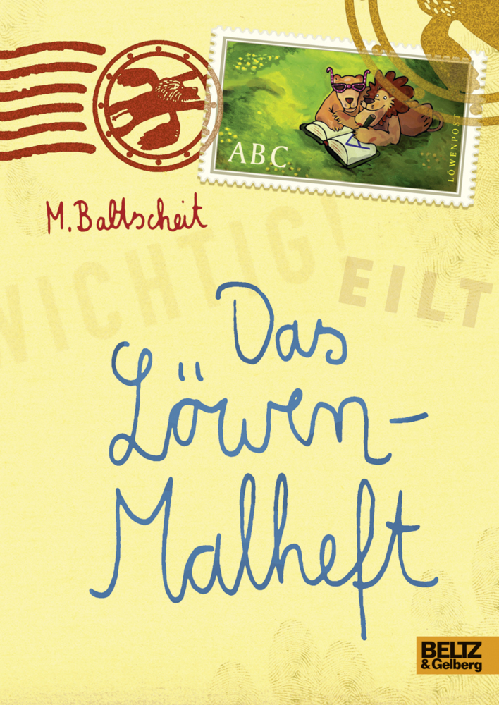 Das Löwen-Malheft main product photo